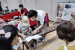 「越路琴製造組合ブース」の画像