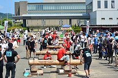「全日本丸太早切選手権大会」の画像2