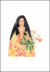 お船の方(中村麻美 画)