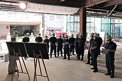 「現地視察の様子(C街区)」の画像