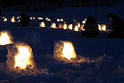 記事「川口地域を雪灯りが彩る えちごかわぐち雪洞火ぼたる祭」の画像