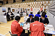 記事「長岡の食と観光をＰＲ　アオーレで初の展示商談会」の画像
