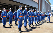 記事「消防団に若い力!学生消防隊に25人が仲間入り」の画像