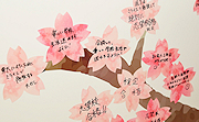 記事「桜咲かそう!頑張る受験生をみんなで応援」の画像