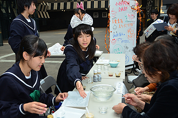 「上栗の湧き水「諏訪清水」で作ったゼリー」の画像