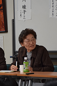 「「何が起こっているかわかりませんでした。」と語った武樋チエ子さん」の画像