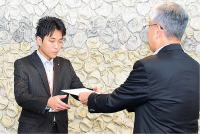 「高梁(たかはし)市の復興へ、職員を派遣」の画像