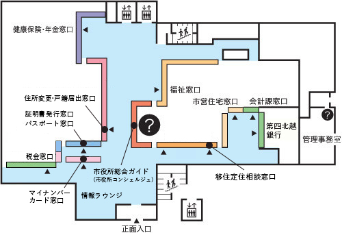 「東棟1F　配置図」の画像